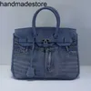 Crowd Small Handbag Platinum Design alla moda marca di marca scherzo jeans tasca borse in denim versatile una borsa a traversa a tracolla vera pelle fatta a mano