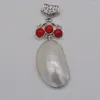 Naszyjniki wiszące naturalne białą perłową skorupę Morza Czerwonego Koralowe biżuteria na prezent S145