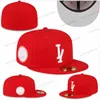 2025 Ball Letter Classic Baseball Fitted Hats Designers de haute qualité Mode d'été Mentide Femme Broderie Sports ajustés CAUAL 2023 CAPS CAMPIRYSIDE