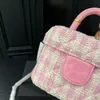 Klasik mini tweed kutu çantaları totes çanta ünlü marka kapitone matelasse crossbody çantalar en kaliteli kozmetik vanity çantaları lüks tasarım whxm