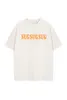 RH Designers Mens Rhude broderie T-shirts for Summer Mens Tops Letter Polos Shirt tshirts Vêtements à manches courtes grandes taille plus taille 100% coton TIES S-XL # W6