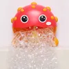 Toys de bain Baby Bath Bubble Marker Machine douche jouet électrique automatique avec musique animaux mignons salle de bain baignoire de bain pour les enfants d240507