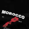 Camisetas masculinas camisetas masculinas Trendência marroquina de camiseta Trendência moda e fofa camiseta de verão y2k retrô de algodão puro top puro top Grentetl2405