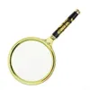 5x ingrandimento in vetro Golden Dragon Higgrefier Mini microscopio da tasca per lettura di gioielli lettura di gioielli