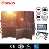 Dokio Flexible Foldable Solar Panel hohe Effizienz -Reisetelefonboot tragbar 12 V 80W 100W 150W 200W 300W Kit 240508