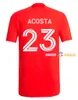 2024 Chicago Soccer Jerseys Fipe Cuypers Kit Kit Man 23/24 Mueller Shaqiri Gutierrez Koutsias Acosta Brady Football Shirts Home Men's Mundlid