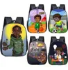 En fantastisk svart pojke tryck ryggsäck afro bruna barn dagis ryggsäck barn skolväskor tecknad småbarn väska barn bokväska lj28443353