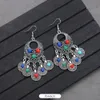 Charm Ethnic Versatile Earrings Feminine Bohemian Holiday Tassel Earrings Long Personalized Earrings