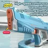 Песчаная игра с водой развлекается новый тип электрического пистолета с автоматической технологией поглощения большие мощности Burst Beach Outdoor Battle Toy Q240408