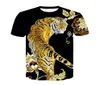 New Dragontiger T Shirt Men Anime Tshirt China 3d Print Tshirt Hip Hop Tee Cool Mens Clothing New Summer Big Size Top8315101