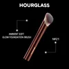 Escovas de maquiagem pincel de ampulheta -21st ambiental glow mole fibra básica design de moda de moda single rosto q240507