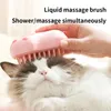 3 في 1 Pet Brush Cat Steam Comb Combic Electric Frush Hair Brushes Massage Grooming Combs 240508