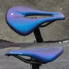 Kocevlo en carbone Saddle Road Mtb Bicycle Saddle for Man Cycling Saddle Trail Comfort Races siège 240 * 143/155mm 240507