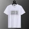 NOUVEAU designer Luxury T-shirt masculin T-shirt masculin Femelle T-shirts T-shirts avec perles Coton Homme décontracté à manches courtes O