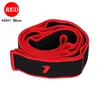 Yoga Pull Strap Belt Polyester Latex Elastic Latin Dance Stretching Band Loop Pilates GYM Fitness Exercise Resistance Bands 240423