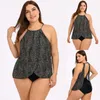 Swimwwear pour femmes Troissance de bain sexy pour les femmes conservatrices plus conservatrices tankini tankini de taille plus