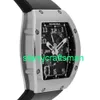 RM Luxury Watches Mechanical Watch Mills RM005 Manuale Vento Oro Bianco orologio da polso da uomo stq9