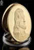 Leonardo da Vinci 24k Gold Monety Collectibles Craft Ostatnie Wieczerza Jezus Christian Pougenia