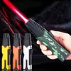 Creative BBQ Lighter Butane Gas Unfilled Windproof Torch Lighter Kitchen Camping Barbecue Smoking Accessories