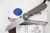 Chris Reeve 21e Flipper Vouwmes S35VN Blade Titanium handgreep Cr Outdoor Camp Hunt Tactical Pocket Knives EDC Tools