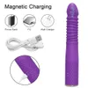 Andere Gesundheits Schönheitspunkte Automatische Telesic -Schubdildo -Vibrator -Massagegeräte G Spot Retractable Female Masturbation S für Frauen Y240503