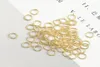 3 4 5 6 7 8mm 100 pcs 18k Real Gold Golde koper split ringen Open springringen Connectoren voor sieraden maken hele benodigdheden6297772