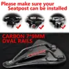 Kocevlo Carbon Saddle Road Mtb Bicycle Saddle For Man Cycling Saddle Trail Comfort Races Sits 240*143/155mm 240507