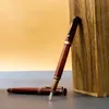 Penna in legno di lusso Penna nera Ebano Penne Stationery Office Forniture Penne Inchiostro 240507