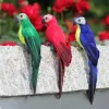 Décorations 25cm / 35 cm simulation de plumes Perrot Macaw Window Jardinage Decoration Bird mousse de mousse décoration art faux oiseau