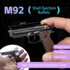 Сплав M92F Shell Heage Guns Модель игрушечные съемные игрушки для оружия.