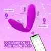 Andere gezondheidsschoonheidsartikelen Wireless App Bluetooth G Spot Dildo Vibrator Vrouwelijke afstandsbediening Remote Control Wear Vibrating Clitoris Stimulator S voor vrouwen slipje Y240503