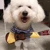 Собачья одежда домашняя одежда смешной гитарный костюм ковбойский везд