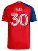 2024 2025 FC Dallas voetbalshirts Chicago White Fire Lletget Paes Ferreira arriola mls jersey voetbal shirts boxall lod pukki hlongwane sw vancouver man kinderen kit