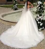 2024 New Arrival Wedding Dresses Illusion Neck Beads Crystal Long Sleeves Tulle Bride Formal Gowns Robe Mariage Vestidos De Novia Customed