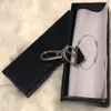 Élégants clés de clés de grande lettre Chic de la lettre personnalisée