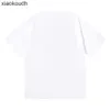 Rhude High End Designer Vêtements pour petite foule Fonction de mode Fleur Imprimé haut poids Double Yarn Coton Casual Loose Short Tshirt pour hommes et femmes avec un logo 1: 1