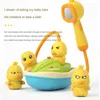 Toys de bain Baby Bath Toys mignon Duck Electric Water Spray Bathroom Toys Toys Kids Bath and Shower Bathtubs Interactive Toddler Toys Cadeaux D240507