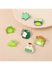 Brooches 7pcs Série d'animaux de dessin animé de mode simple Animaux mignons Petits grenouille