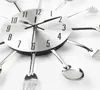 Ginaocchetto da cucina in metallo cucina cucchiaio forchetta creativa a parete in quarzo orologi moderni design moderno decorativo horloge murale q5091154