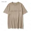 T-Shirt Essentialsshirt Erkek Tişörtler Kalın pamuk versiyonu Essentialssclothing moda üstleri adam gündelik mektup polos giyim kıyafetleri tees esansiyel shorts 608