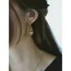 Stud Lost in Byzantine designer jewelry set semi precious gemstone necklace earrings embrace vintage replica Q240507