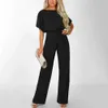 Kobiety Jumpsuits Rompers Playsuit Business Ladies Wciąż talia Slim Temperament Kobiety Romper D240507