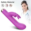 Andere Gesundheits Schönheitsgegenstände mächtiger Kaninchenvibrator für Frauen Nippel Clitoris Stimulator G Spot Massagebaste Dildo SHOP Erwachsener Waren für Frauen Y240503