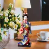 Ethniques japonais Geisha Dolls Folk for Home Tabletop Decoration Statuette Japanese Doll Ornements Decor Girl 240507