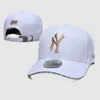 Дизайнерские шляпы для мужчин Дизайнерский бейсбол Нью -Йорк модный кеп
