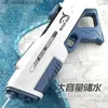 Sand Play Water Fun Automatic Gun Toys Haut-pression Big Capacité High-Tech Electric Blaster Soaker Guns Outdoor Pool For Boy Kids 240419 Q240408