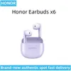 Auriculares del teléfono celular Los nuevos auriculares Honor X6 Los auriculares Bluetooth inalámbricos proporcionan una reducción de ruido cómoda para llamadas inteligentes y son portátiles para el deporte de la mitad de la oreja