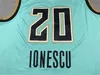 2024 Мужчина 20 Sabrina Ionescu Basketbll Jerseys зеленый черный размер свободы S-XXL 100% сшита высокого качества