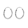 Stud -oorbellen 3pair Vintage Twisted Hoop voor vrouwen Golden vergulde roestvrijstalen draai Dek Buckle Stackable Circle Hoops Party sieraden