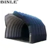 wholesale Multi-function oxford black giant inflatable stage tent air roof cover for music festival party events